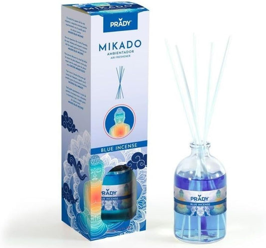 PRADY - Blue Inciense - Mikado Diffuseur d'Ambiance - 100 ml - Parfumez votre espace avec sérénité